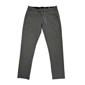Anetik Analog Tech Pants Mens 32x30 Gray Lightweight Stretch MBANAP0